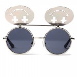 Jeremy Scott Linda Farrow Projects Shiny Silver Smile Sunglasses 2 150x150 Jeremy Scott & Linda Farrow Projects Shiny Silver Smile Sunglasses
