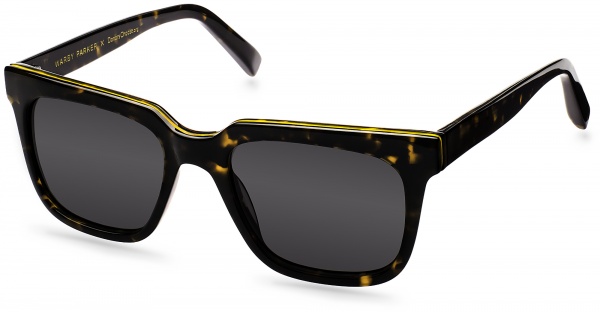 gardner sun whiskey tortoise angle Warby Parker x DonorsChoose Gardner Sunglasses