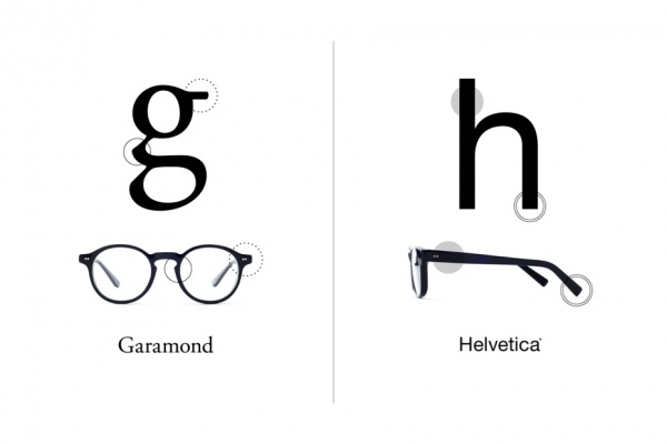 type typefaces inspired glasses collection 1 Type: A Typeface Inspired Collection of Eyewear