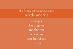 Frame Geek Shopping Guide: North America