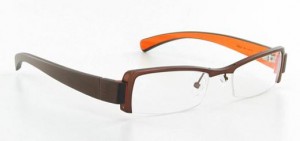 Gold & Wood Semi-Rimless 104’s