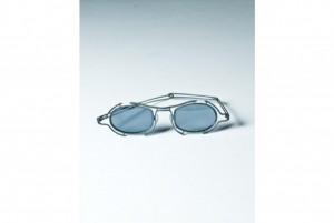Raf Simons Black Wire Frame Sunglasses