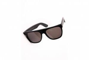 Super Leather Flat Top Sunglasses