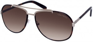 Tom Ford Miguel Tortoiseshell Aviators