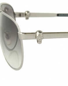 Alexander McQueen Skull Temple Aviator Sunglasses 2 235x300 Alexander McQueen Skull Temple Aviator Sunglasses 2