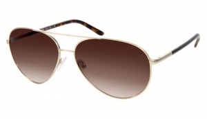 Prada Gold Aviator Sunglasses