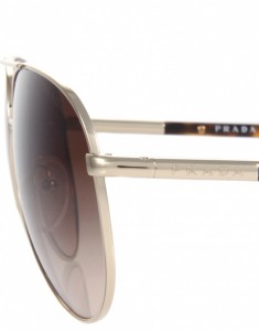 Prada Gold Aviator Sunglasses 3 235x300 Prada Gold Aviator Sunglasses 3