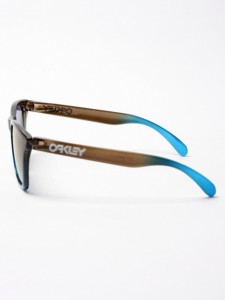 Oakley Rootbeer Cyan Frogskin Sunglasses 3 225x300 Oakley Rootbeer Cyan Frogskin Sunglasses