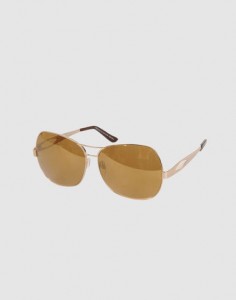 Paciotti 4US Gold Aviator Sunglasses