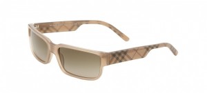 Burberry Check Rectangle Sunglasses