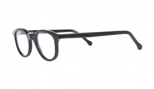 Lesca Black Framed Glasses