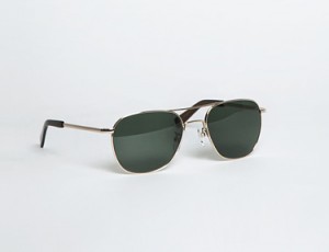 Moscot Zulu Gold Sunglasses