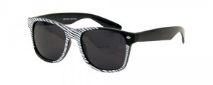 Jeepers Peepers Teddy Stripe Sunglasses