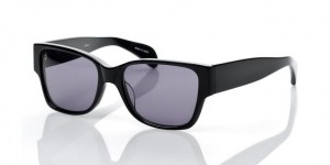 Linda Farrow for The Row 5C1 Black Wayfarer Sunglasses