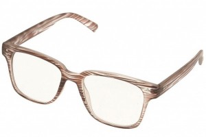 Topman Brown Square Printed Reader