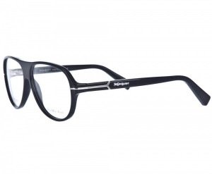 Yves Saint Laurent Rounded Black Framed Glasses