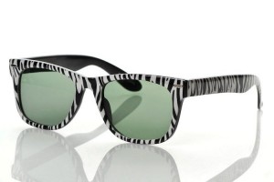 80s Collection Zebra Wayfarers