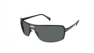 Giorgio Armani Signature Metal Rectangular Sunglasses