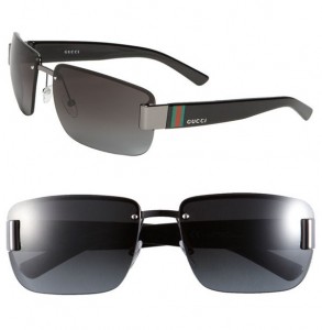 Gucci Top Frame Narrow Sunglasses