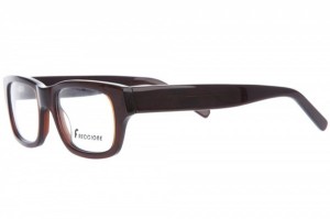 Freccione Brown Thick Rimmed Glasses