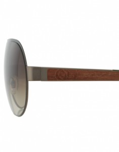 Alexander McQueen Aviator Sunglasses with Wooden Finish 3 235x300 Alexander McQueen Aviator Sunglasses with Wooden Finish 3
