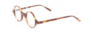 Lesca Light Round Tortoiseshell Glasses