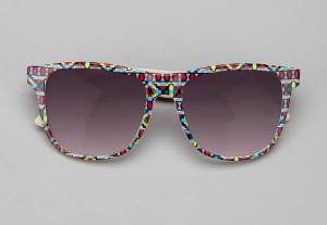 Navajo Pattern Wayfarer Sunglasses