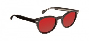 Oliver Peoples Sheldrake in Red & Black