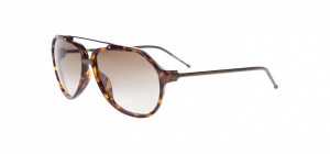 Raf Simons Tortiseshell Aviator Sunglasses