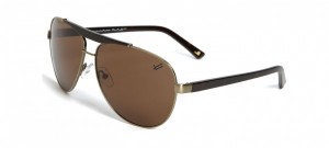 William Rast ‘Combination’ Aviator Sunglasses
