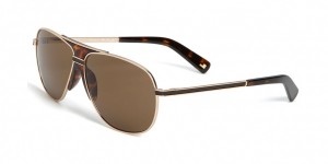 William Rast Metal & Tortoise Aviator Sunglasses