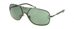 Yohji Yamamoto Rocker Black Mask Sunglasses