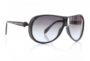 Alexander McQueen Black Skull Sunglasses