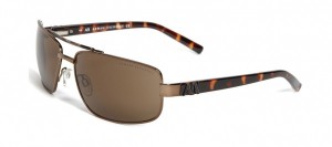 Armani Exchange Metal Rim Sunglasses