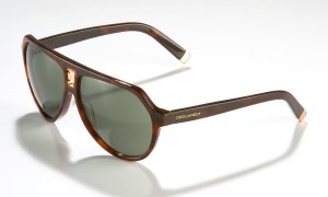 Dsquared2 Plastic Aviators in Brown