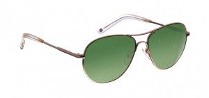 Garrett Leight Speedway Sunglasses in Green