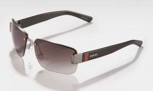 Gucci Logo Metal Sunglasses