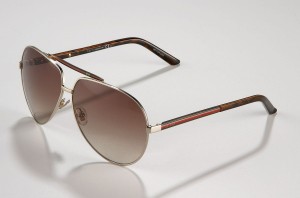 Gucci Web-Detail Aviators