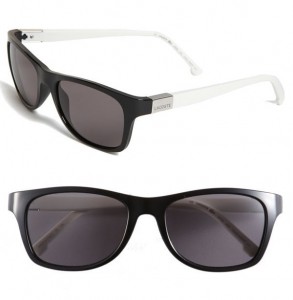 Lacoste 2-Tone Plastic Sunglasses