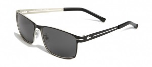 Lacoste Cutout Logo Metal Sunglasses