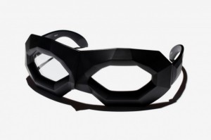 Linda Farrow x Walter Van Beirendonck Diamond Mask Sunglasses