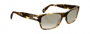 Persol Rectangle Frame in Spotted Yellow