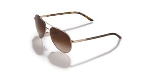 Prada Curved Aviator Sunglasses