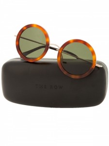 The Row for Linda Farrow Round Eye Tortoise Sunglasses 5 225x300 The Row for Linda Farrow Round Eye Tortoise Sunglasses 5