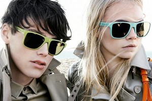 Burberry ‘Brights’ Foldable Sunglasses