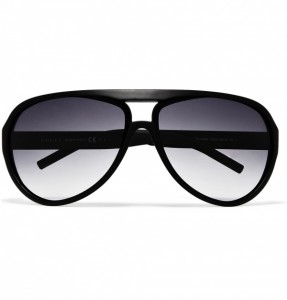 Gucci Black Acetate Aviators