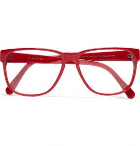 Selima Optique Red Framed Glasses1 287x300 Selima Optique Red Framed Glasses1