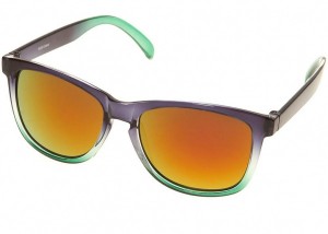 Topman Green to Blue Ombre Sunglasses