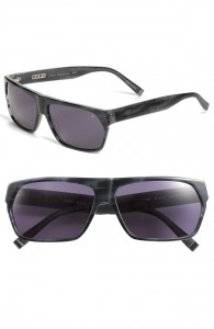 John Varvatos Rectangle Wrap Sunglasses