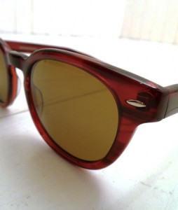 Oliver Peoples Red Havana Sheldrake Sunglasses 4 254x300 Oliver Peoples Red Havana Sheldrake Sunglasses (4)